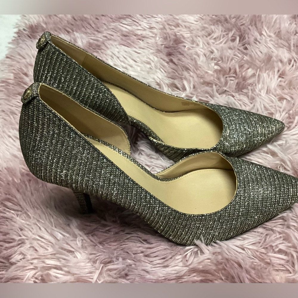 Michael Michael Kors  Nathalie Glitter Heels Worn Once